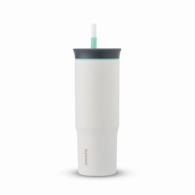 Owala 24oz Tumbler Water Bottles White | 7456-JAXPH